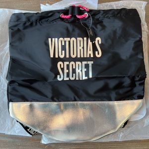 Victoria Secret drawstring bag never used